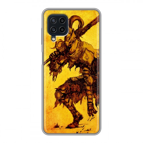 Дизайнерский силиконовый чехол для Samsung Galaxy A22 Dark souls