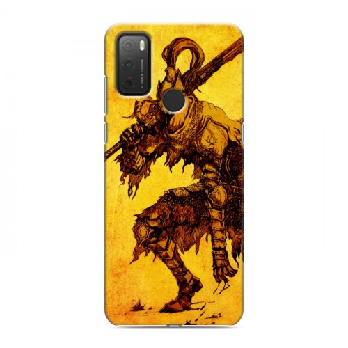 Дизайнерский силиконовый чехол для Alcatel 3L (2021) Dark souls