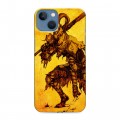 Дизайнерский силиконовый чехол для Iphone 13 Dark souls