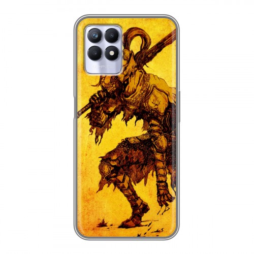 Дизайнерский силиконовый чехол для Realme 8i Dark souls