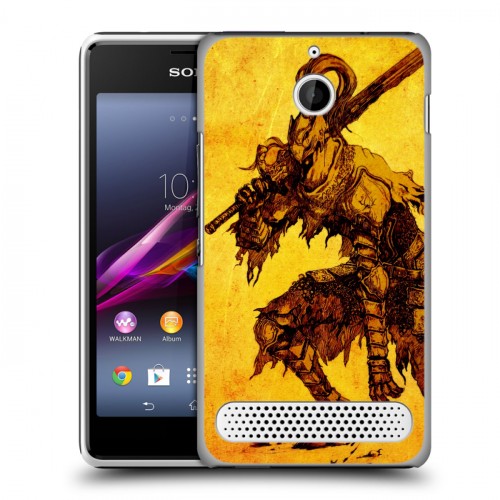 Дизайнерский силиконовый чехол для Sony Xperia E1 Dark souls