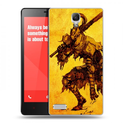 Дизайнерский пластиковый чехол для Xiaomi RedMi Note Dark souls