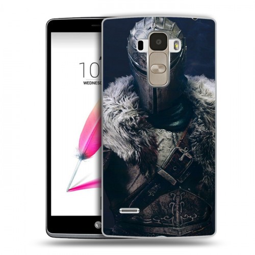 Дизайнерский пластиковый чехол для LG G4 Stylus Dark souls