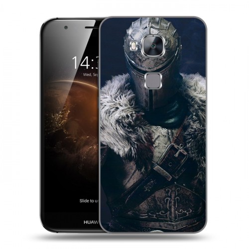 Дизайнерский пластиковый чехол для Huawei G8 Dark souls