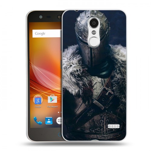 Дизайнерский пластиковый чехол для ZTE Blade X5 Dark souls