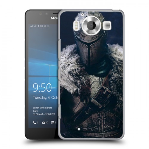 Дизайнерский пластиковый чехол для Microsoft Lumia 950 Dark souls