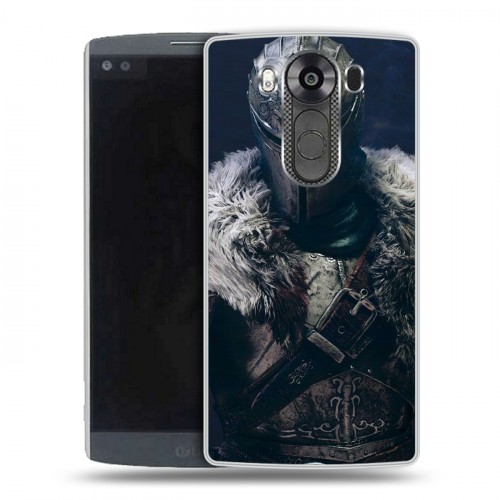 Дизайнерский пластиковый чехол для LG V10 Dark souls