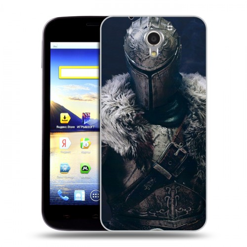 Дизайнерский пластиковый чехол для ZTE Blade A510 Dark souls