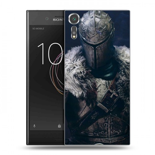 Дизайнерский пластиковый чехол для Sony Xperia XZs Dark souls