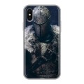 Дизайнерский силиконовый чехол для Iphone x10 Dark souls