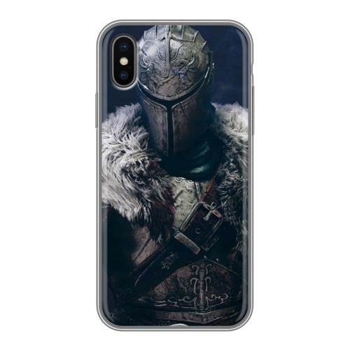 Дизайнерский силиконовый чехол для Iphone x10 Dark souls