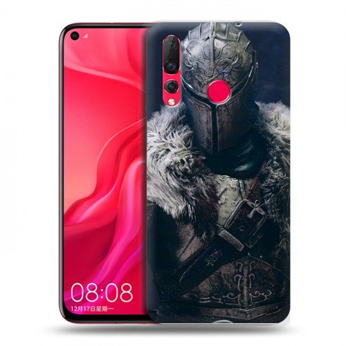 Дизайнерский пластиковый чехол для Huawei Nova 4 Dark souls