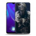 Дизайнерский силиконовый с усиленными углами чехол для OPPO A1k Dark souls