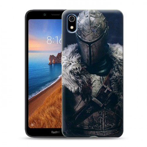 Дизайнерский силиконовый чехол для Xiaomi RedMi 7A Dark souls