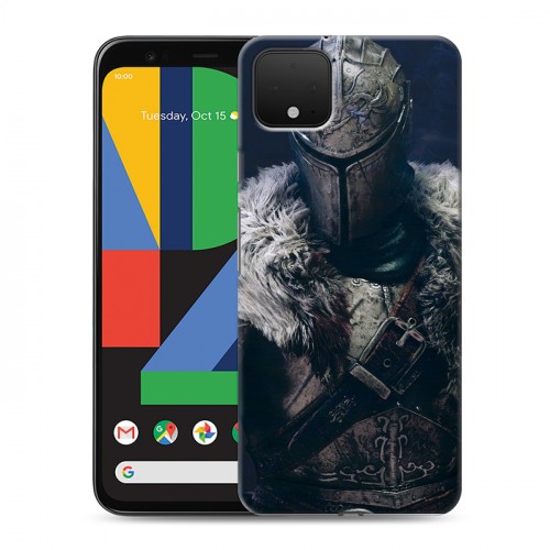 Дизайнерский пластиковый чехол для Google Pixel 4 Dark souls