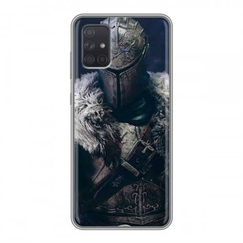 Дизайнерский силиконовый чехол для Samsung Galaxy A71 Dark souls