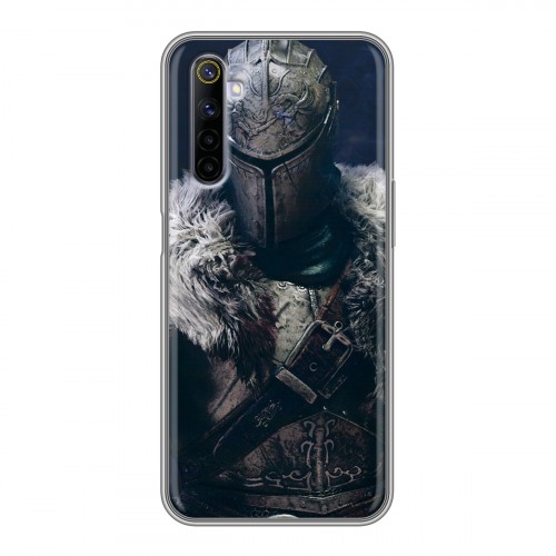 Дизайнерский силиконовый чехол для Realme 6 Dark souls