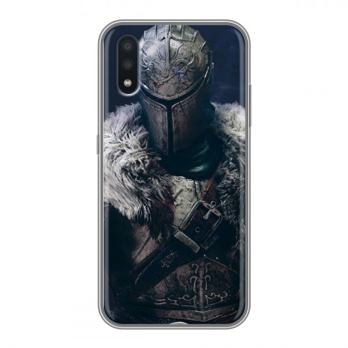 Дизайнерский силиконовый чехол для Samsung Galaxy M01 Dark souls