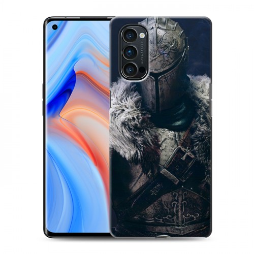 Дизайнерский пластиковый чехол для OPPO Reno4 Pro Dark souls