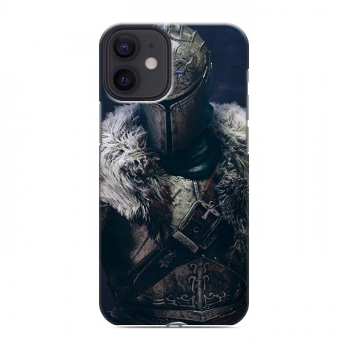 Дизайнерский пластиковый чехол для Iphone 12 Mini Dark souls