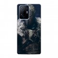 Дизайнерский силиконовый с усиленными углами чехол для Xiaomi 11T Dark souls