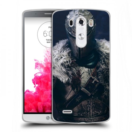 Дизайнерский пластиковый чехол для LG G3 (Dual-LTE) Dark souls