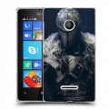 Дизайнерский пластиковый чехол для Microsoft Lumia 435 Dark souls