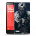 Дизайнерский силиконовый чехол для Xiaomi RedMi Note Dark souls