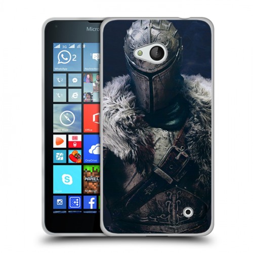 Дизайнерский пластиковый чехол для Microsoft Lumia 640 Dark souls