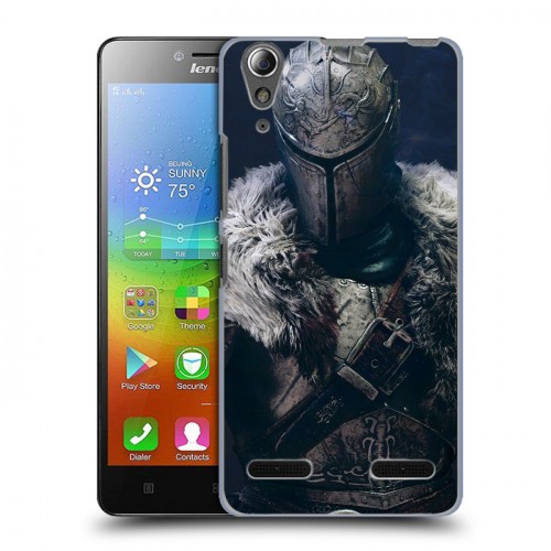 Дизайнерский пластиковый чехол для Lenovo A6000 Dark souls