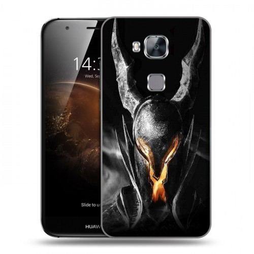 Дизайнерский пластиковый чехол для Huawei G8 Dark souls