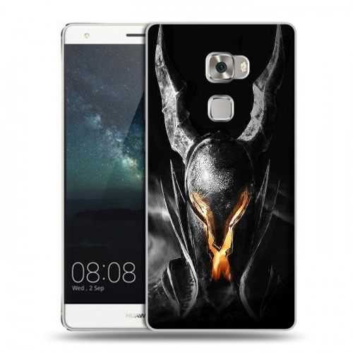 Дизайнерский пластиковый чехол для Huawei Mate S Dark souls