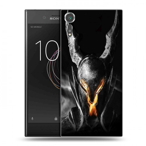 Дизайнерский пластиковый чехол для Sony Xperia XZs Dark souls