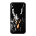 Дизайнерский силиконовый чехол для Iphone x10 Dark souls