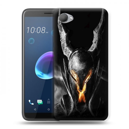 Дизайнерский пластиковый чехол для HTC Desire 12 Dark souls