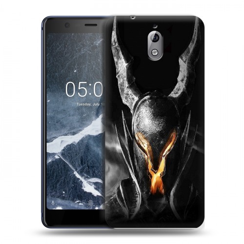 Дизайнерский силиконовый чехол для Nokia 3.1 Dark souls