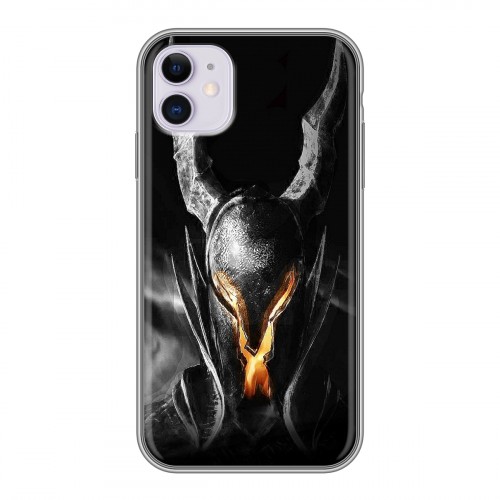 Дизайнерский силиконовый чехол для Iphone 11 Dark souls