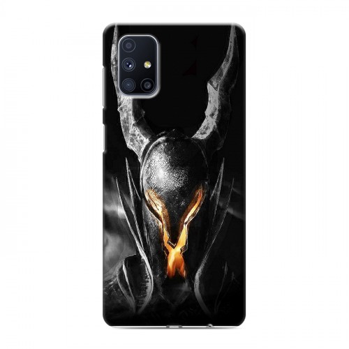 Дизайнерский пластиковый чехол для Samsung Galaxy M51 Dark souls