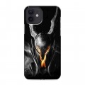 Дизайнерский силиконовый чехол для Iphone 12 Dark souls