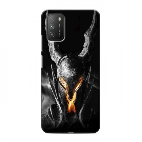 Дизайнерский пластиковый чехол для Xiaomi Poco M3 Dark souls