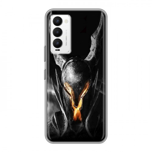 Дизайнерский силиконовый чехол для Tecno Camon 18 Dark souls