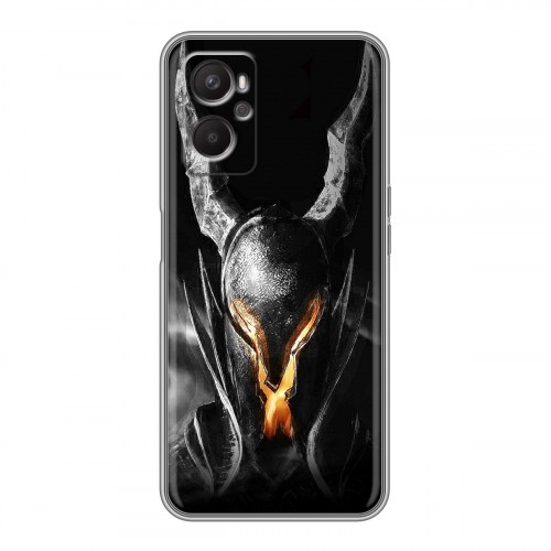 Дизайнерский силиконовый чехол для OPPO A96 Dark souls