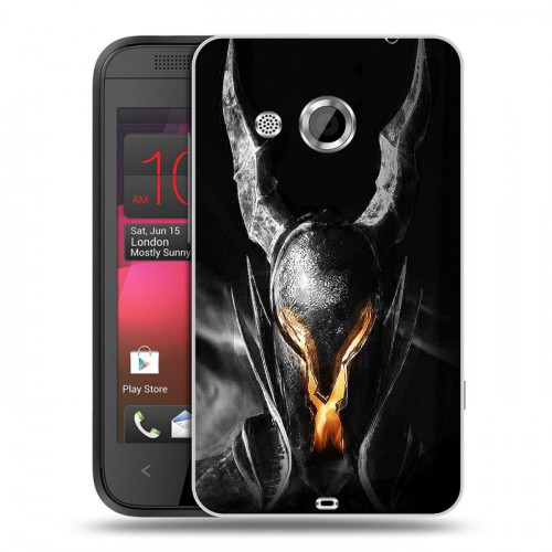 Дизайнерский пластиковый чехол для HTC Desire 200 Dark souls