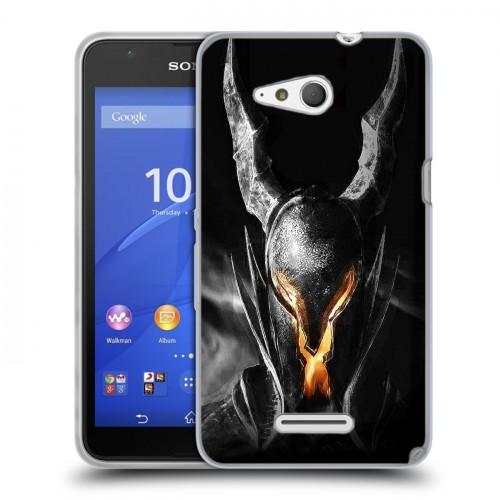 Дизайнерский пластиковый чехол для Sony Xperia E4g Dark souls