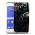 Дизайнерский силиконовый чехол для Samsung Galaxy J7 Dark souls