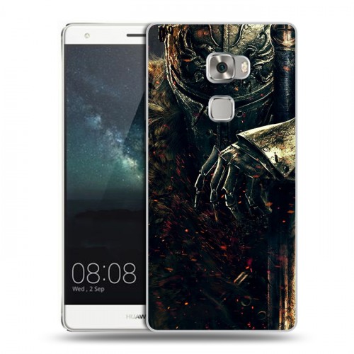 Дизайнерский пластиковый чехол для Huawei Mate S Dark souls