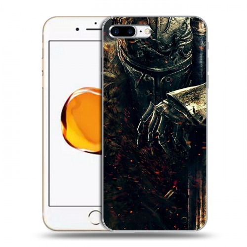 Дизайнерский пластиковый чехол для Iphone 7 Plus / 8 Plus Dark souls