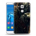 Дизайнерский пластиковый чехол для Huawei Nova Plus Dark souls