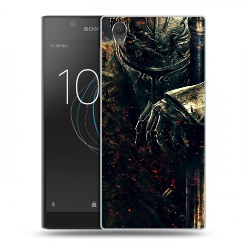 Дизайнерский пластиковый чехол для Sony Xperia L1 Dark souls