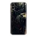 Дизайнерский силиконовый чехол для Iphone x10 Dark souls